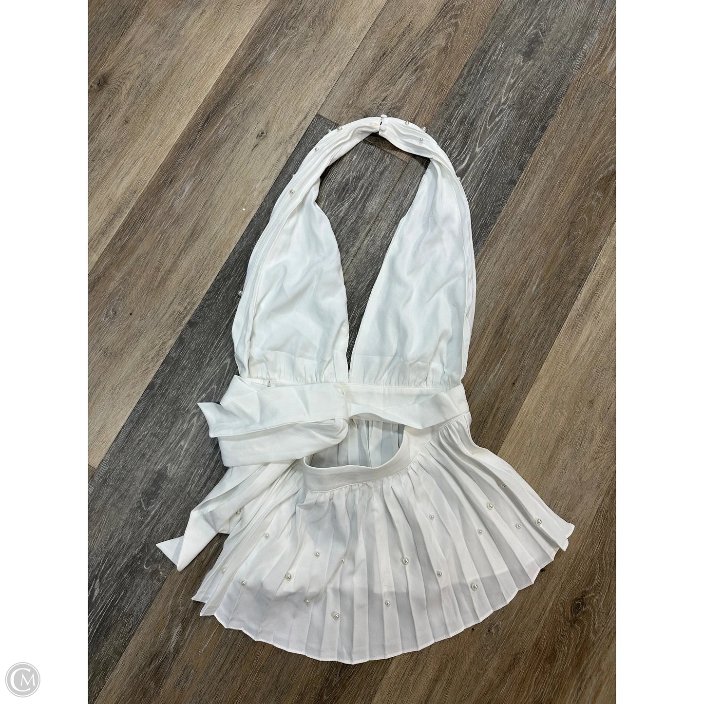 Pants Set 2pc By Blithela In White, Size: L