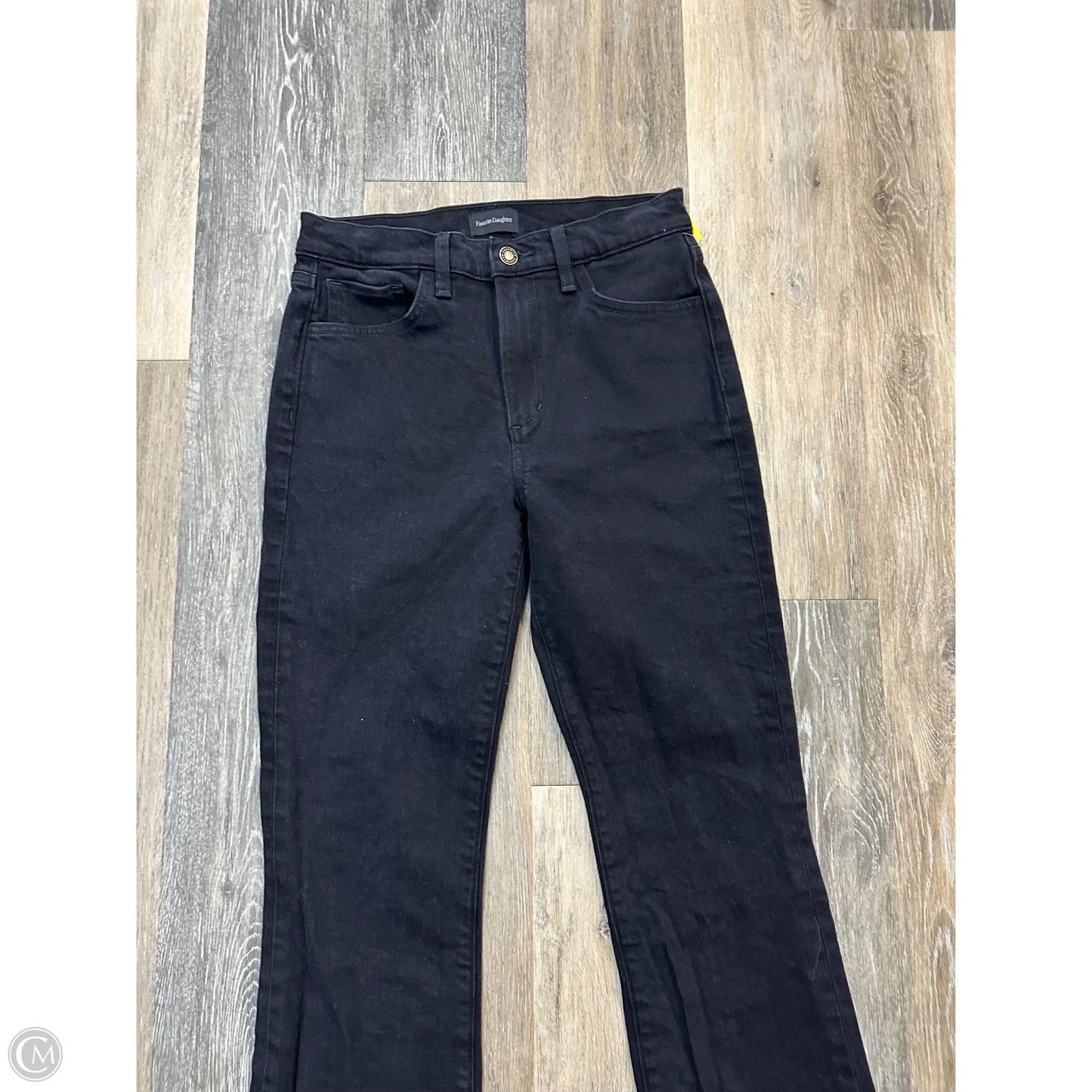 Jeans Boot Cut By Favorite Daughter In Black Denim, Size: 2