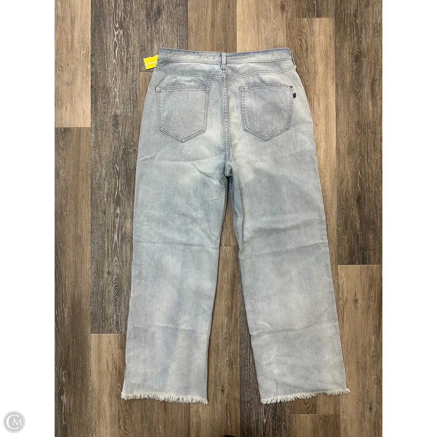 Jeans Straight By Pilcro In Blue Denim, Size: 12