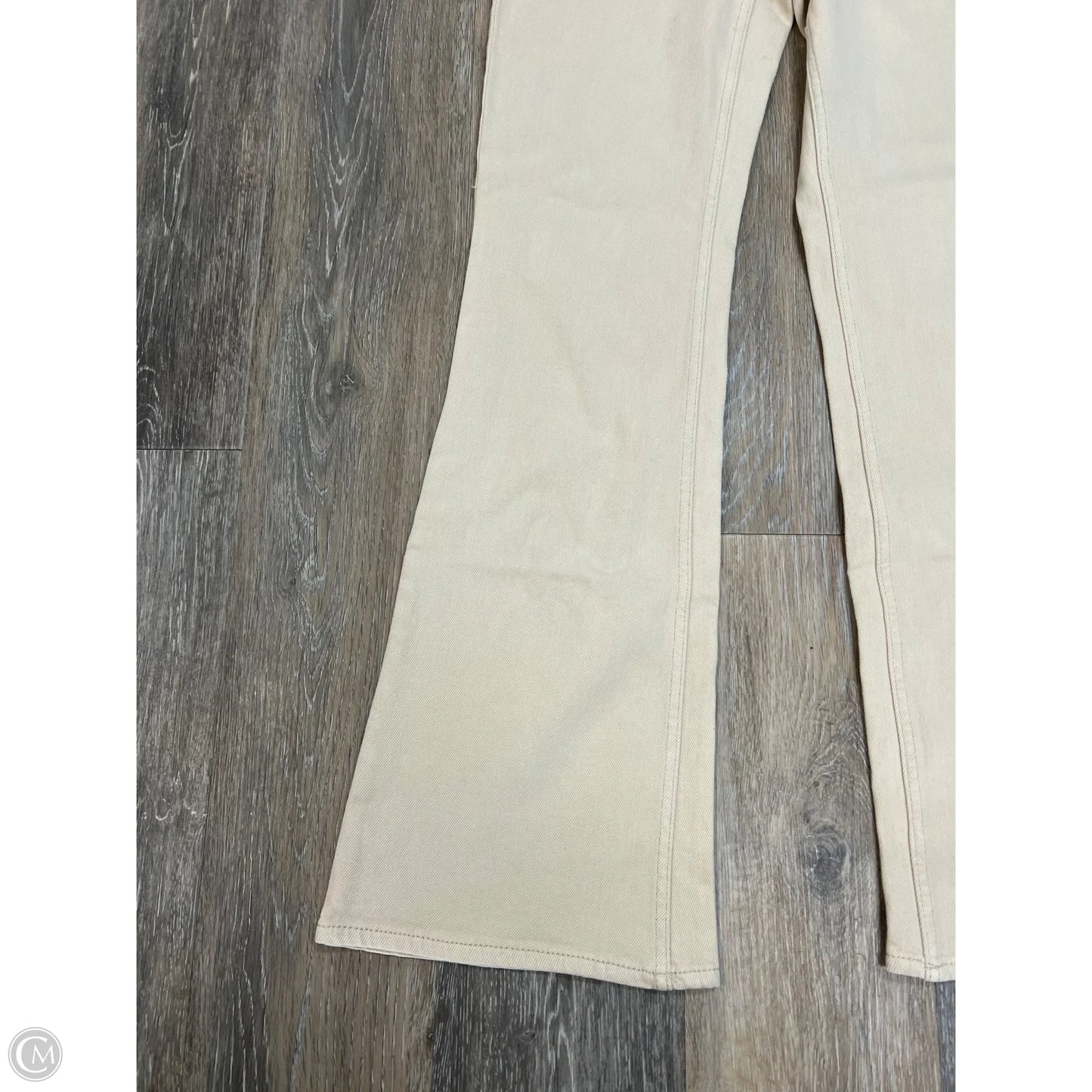 Jeans Boot Cut By Wilfred In Cream Denim, Size: 4