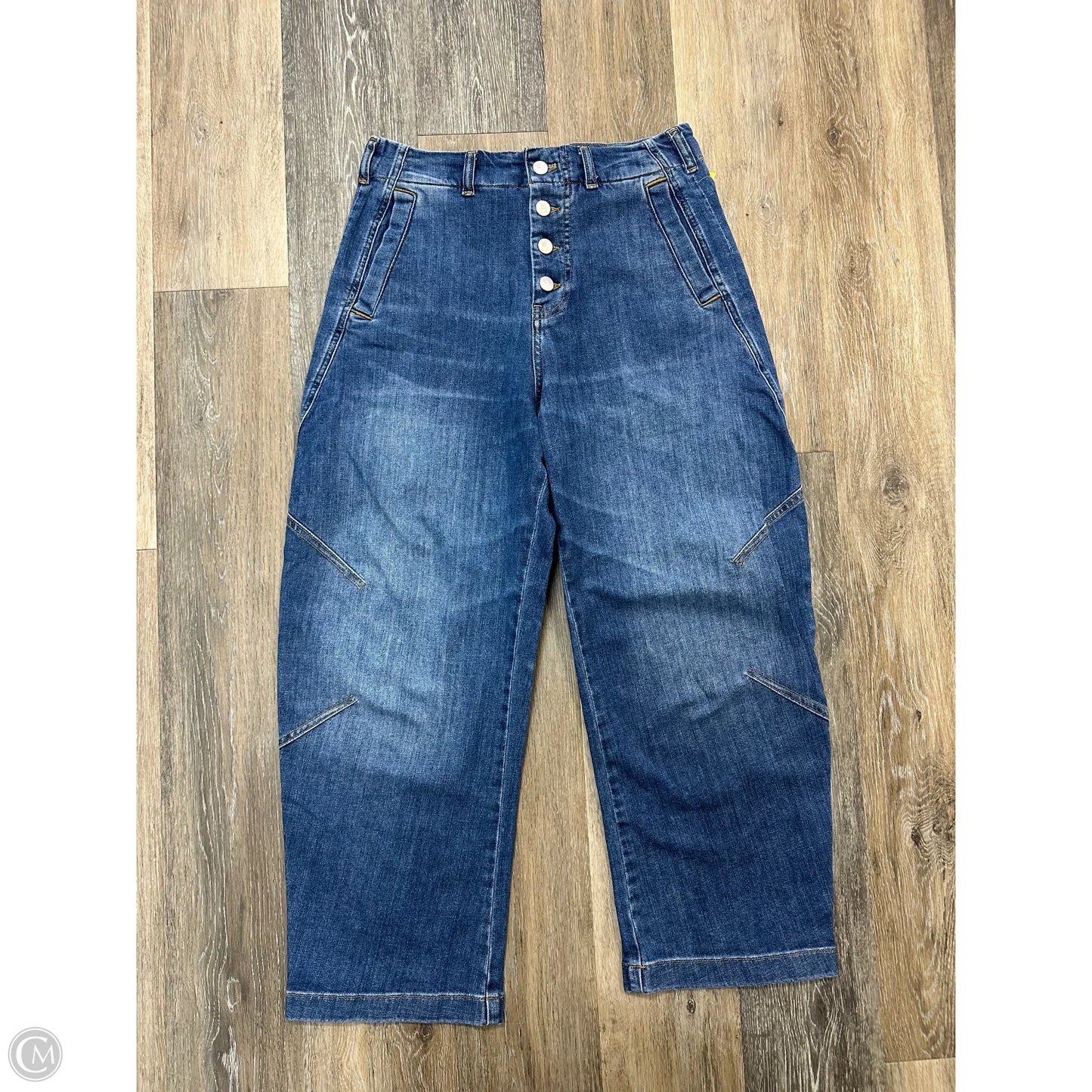 Jeans Wide Leg By Pilcro In Blue Denim, Size: 6