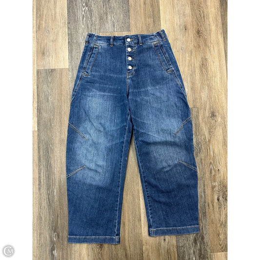 Jeans Wide Leg By Pilcro In Blue Denim, Size: 6