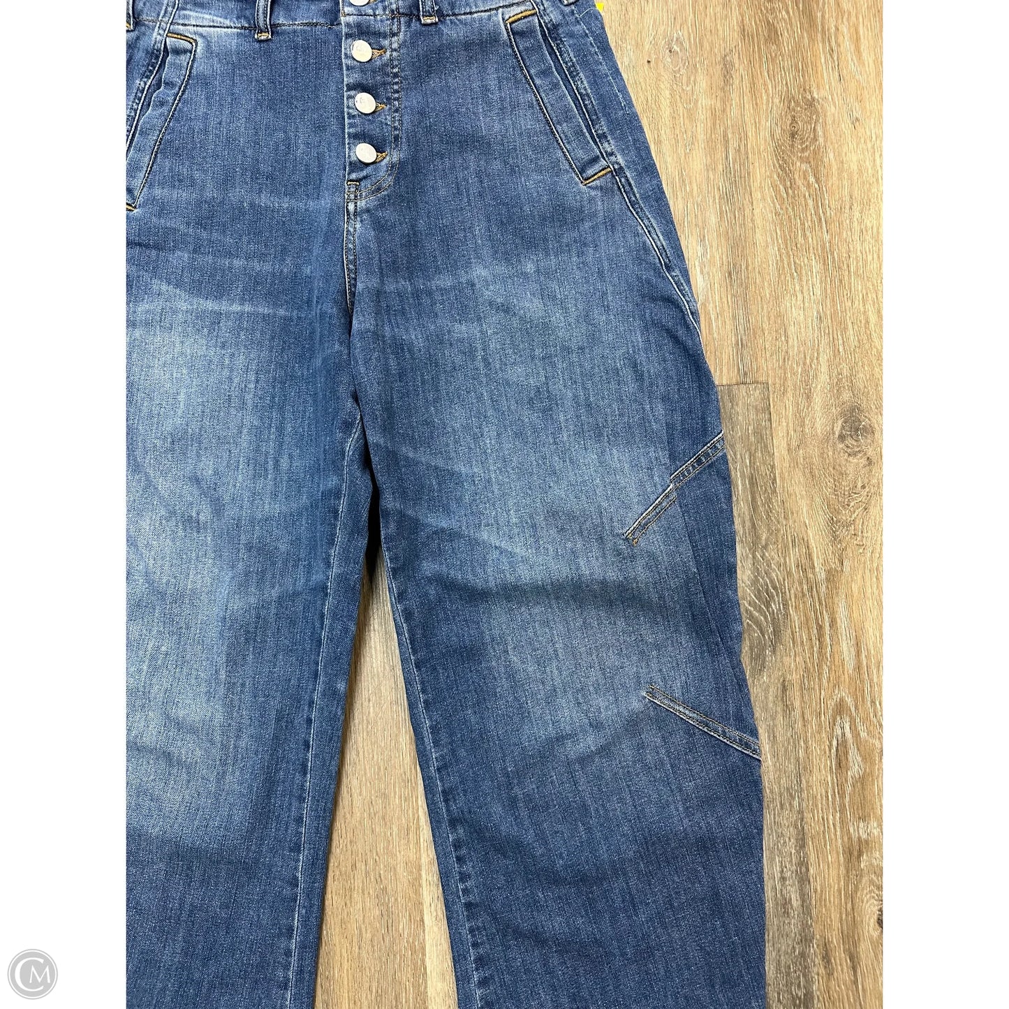 Jeans Wide Leg By Pilcro In Blue Denim, Size: 6