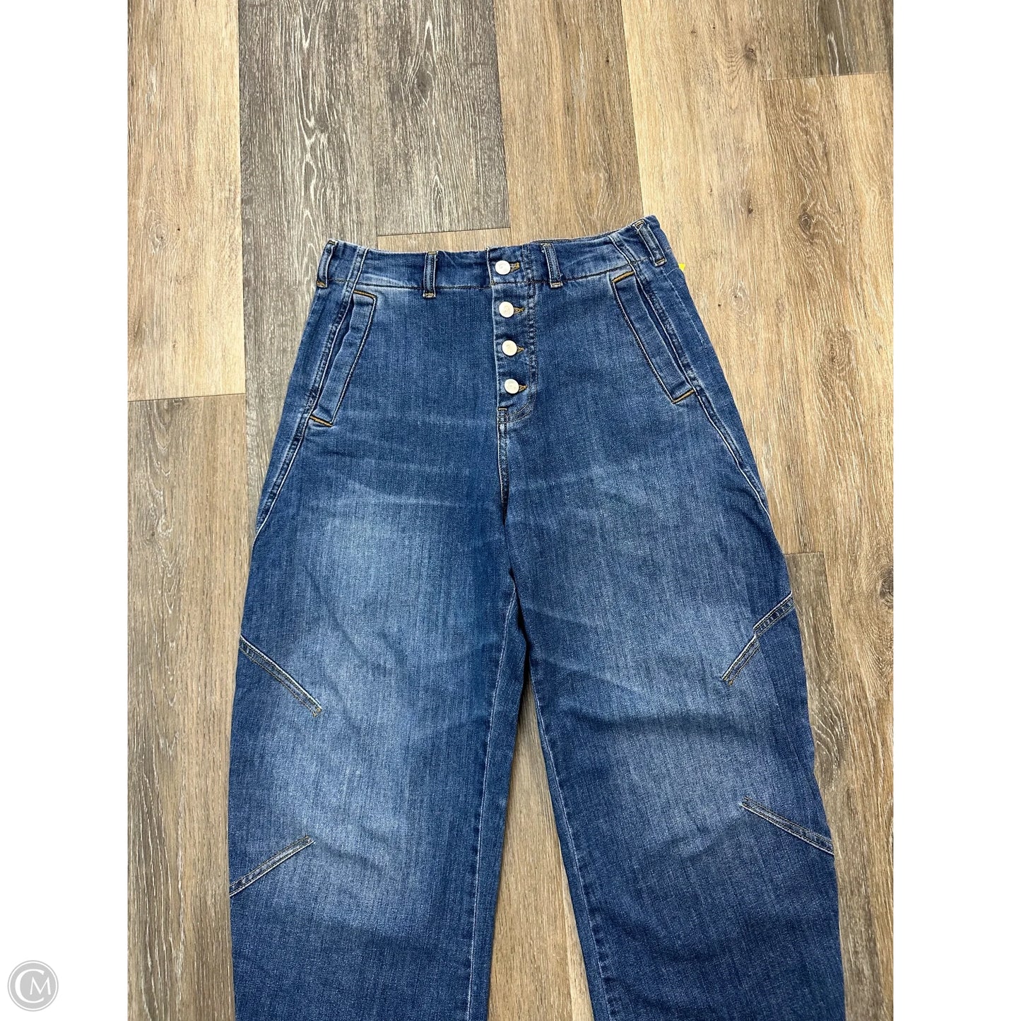 Jeans Wide Leg By Pilcro In Blue Denim, Size: 6