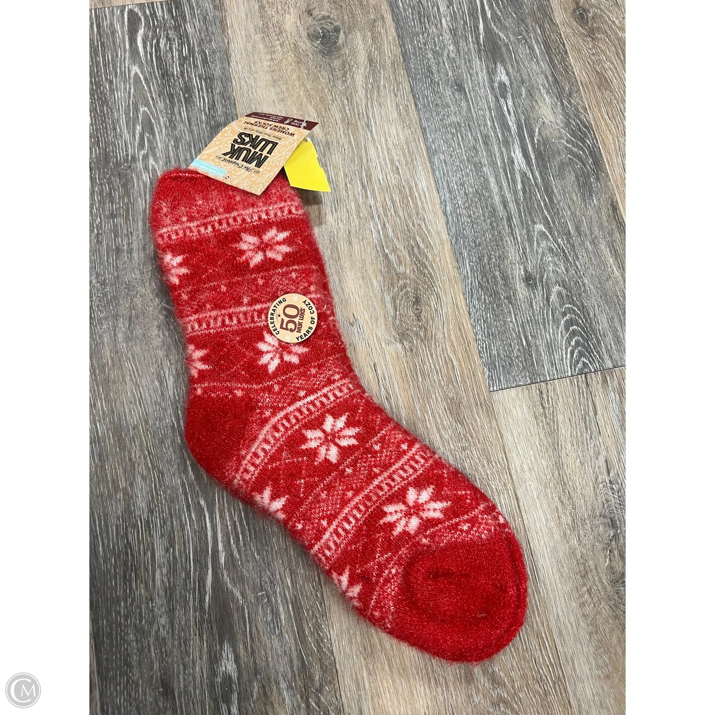 Socks By Muk Luks In Red, Size: Onesize