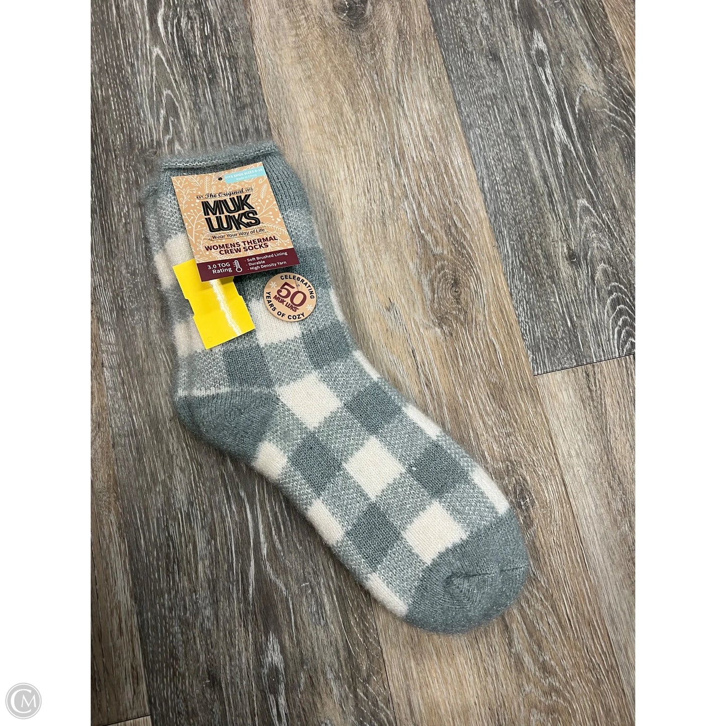 Socks By Muk Luks In Grey, Size: Onesize