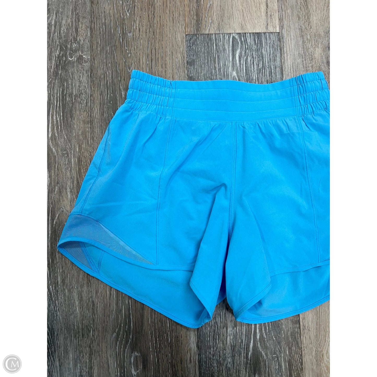 Athletic Shorts By Lululemon In Blue, Size: 4