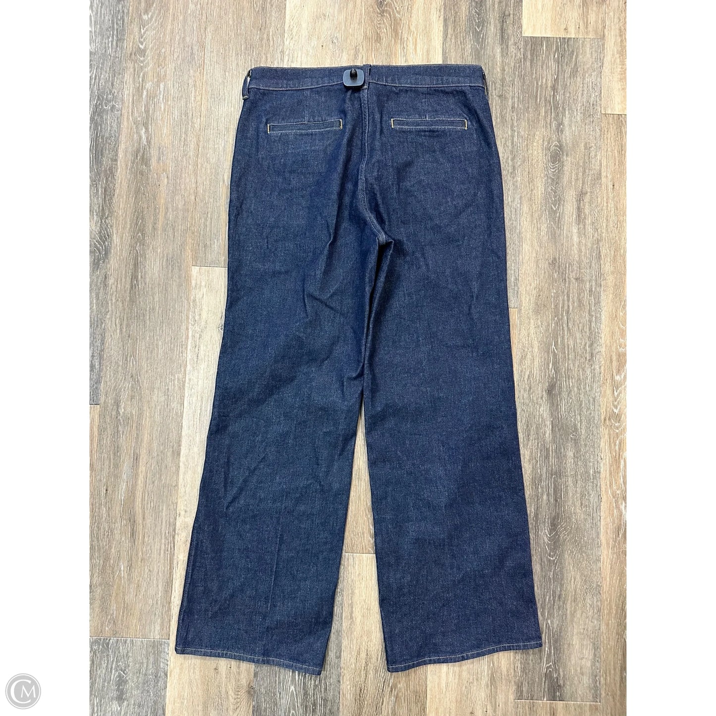 Jeans Wide Leg By J. Crew In Blue Denim, Size: 12