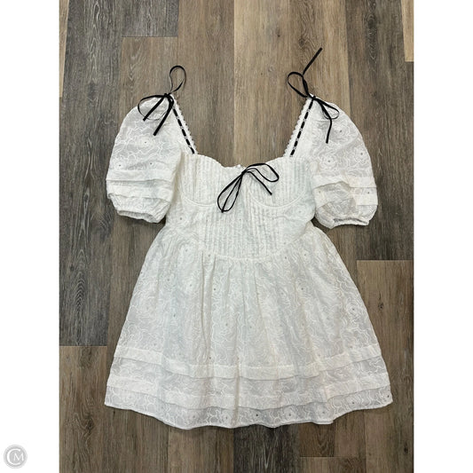 Dress Party Short By Blue Blush In White, Size: L