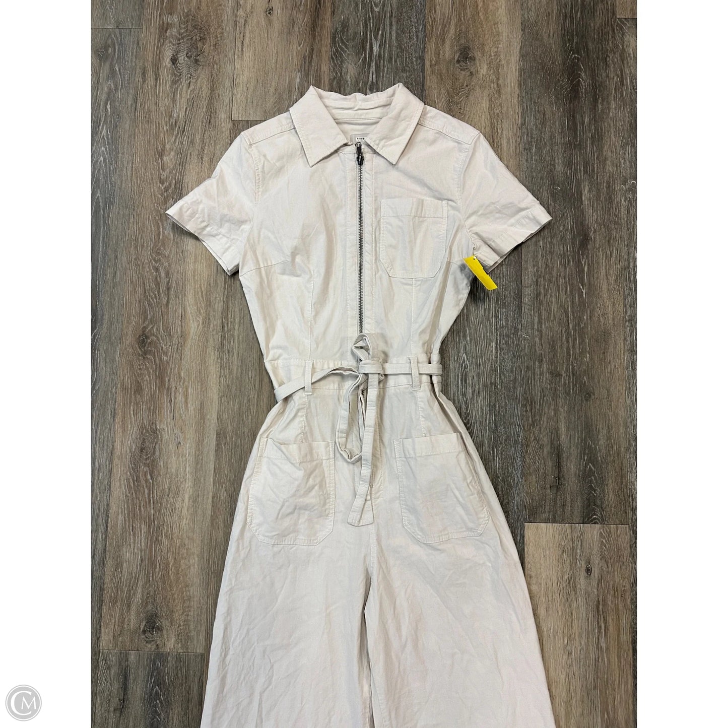 Jumpsuit By Maeve In Cream, Size: 4