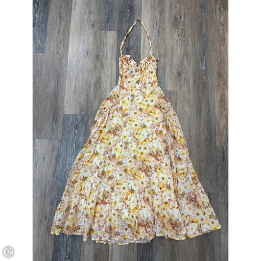 Dress Casual Maxi By Astr The Label In Yellow, Size: Xs