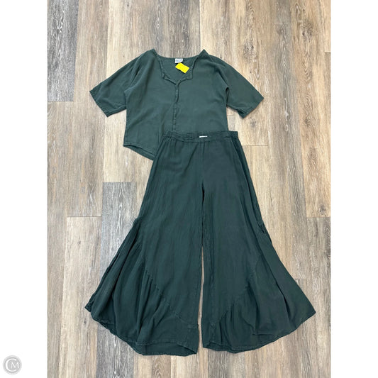 Pants Set 2pc By Oh My Gauze In Green, Size: S