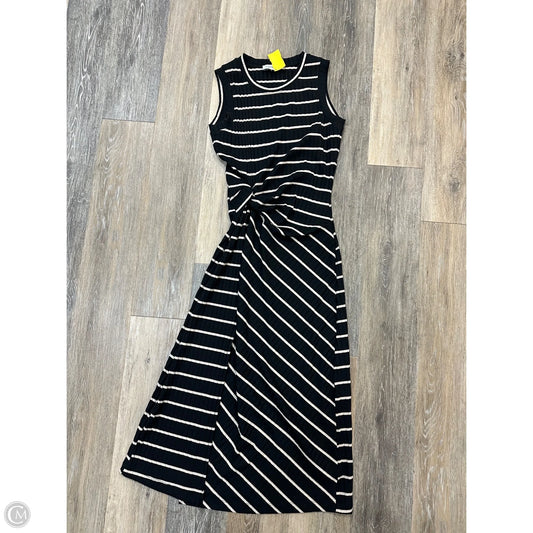 Dress Casual Maxi By Evereve In Black, Size: Xs