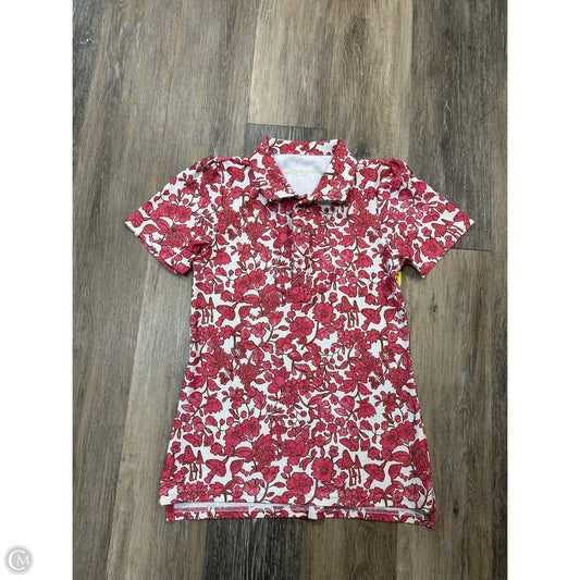Athletic Top Short Sleeve By Smith & Quinn In Floral Print, Size: Xs