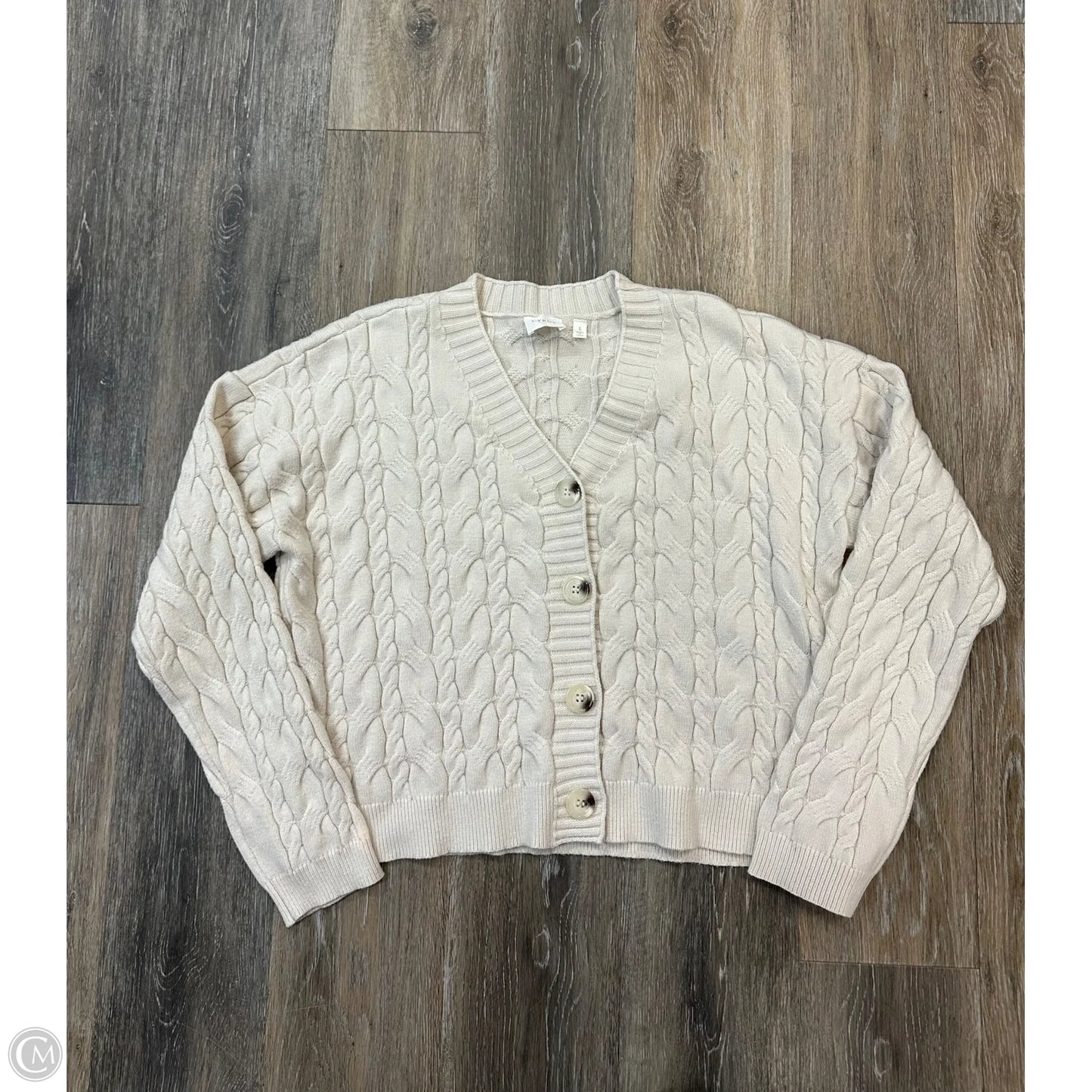 Sweater By Cyrus In Cream, Size: L