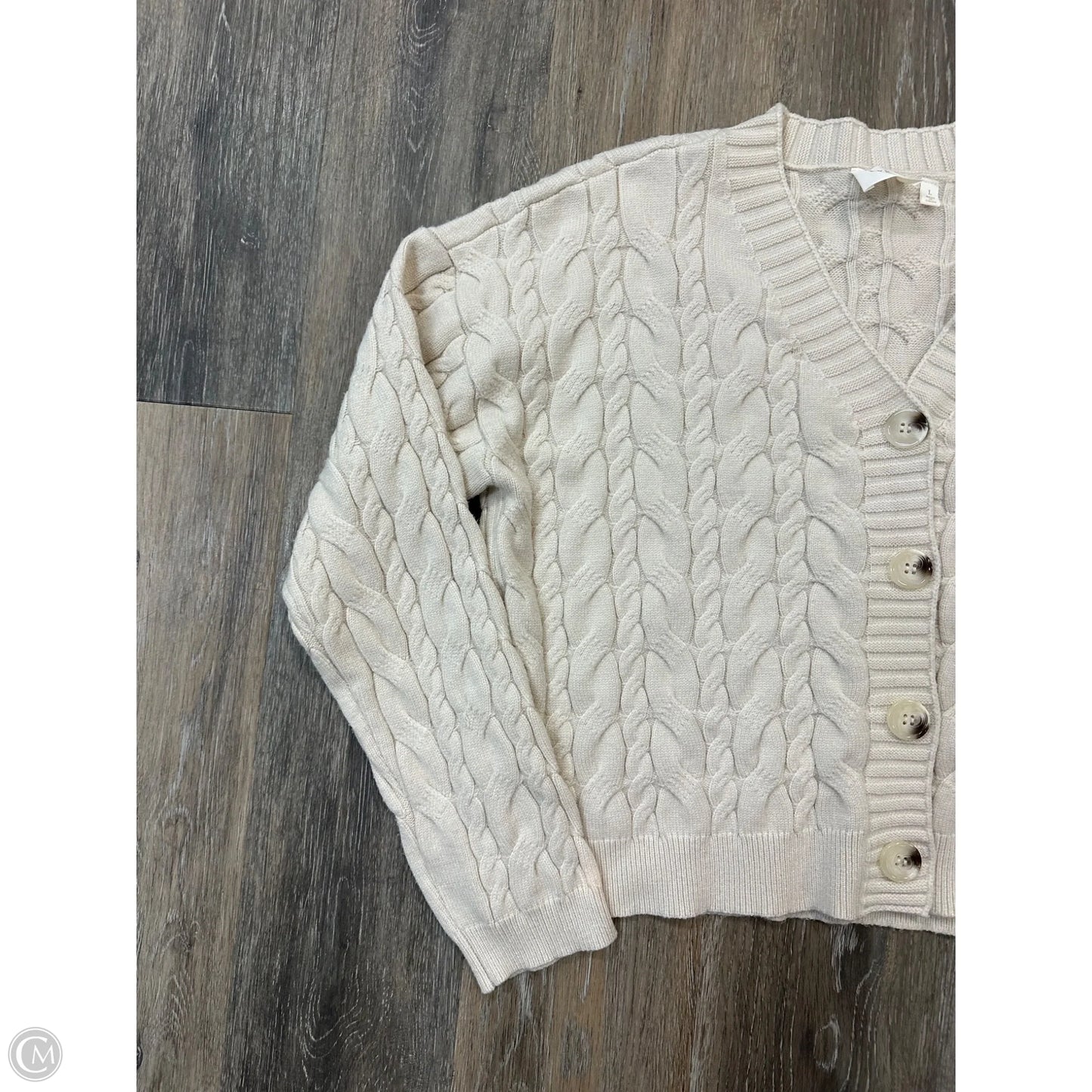 Sweater By Cyrus In Cream, Size: L