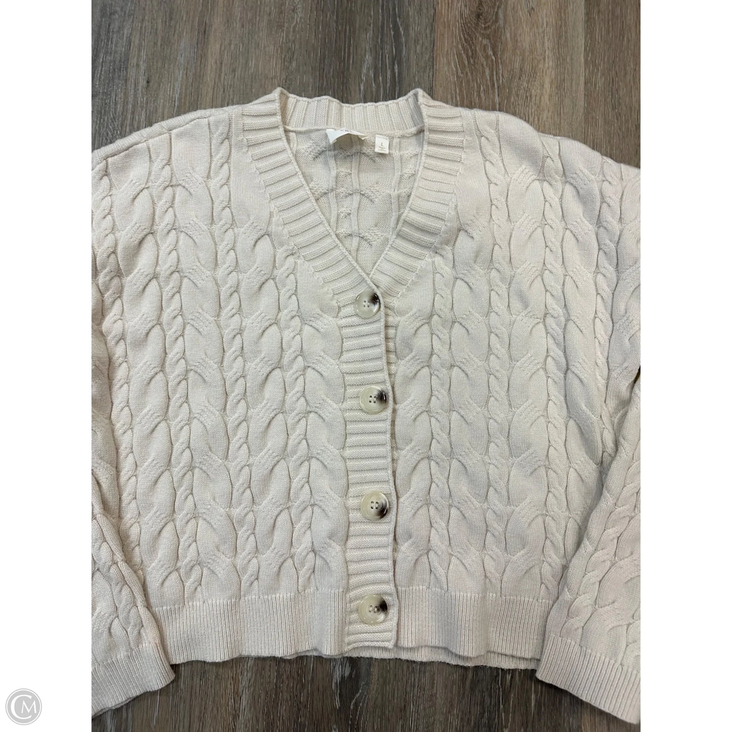Sweater By Cyrus In Cream, Size: L