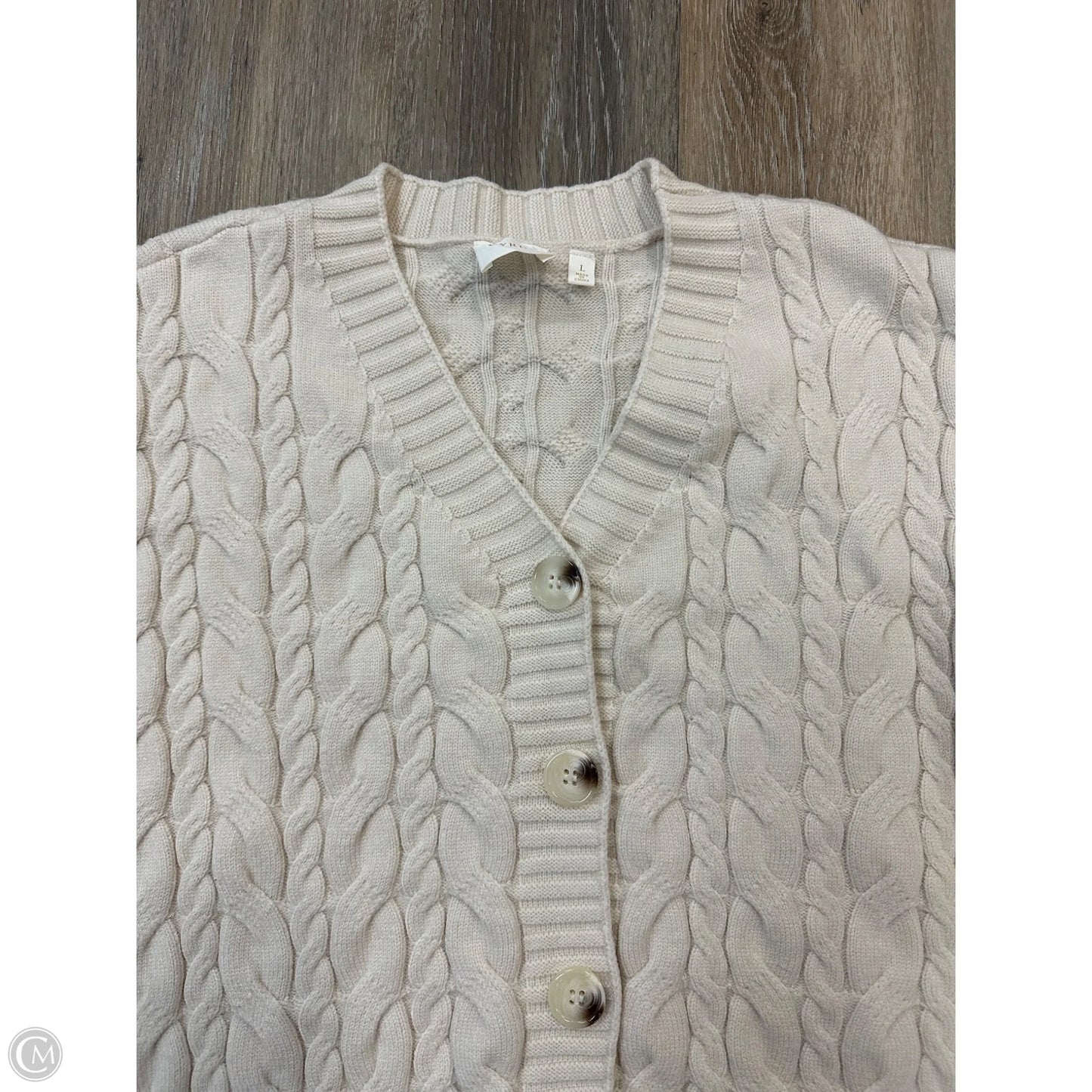 Sweater By Cyrus In Cream, Size: L