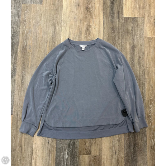 Athletic Sweatshirt Crewneck By Athleta In Blue, Size: Xl