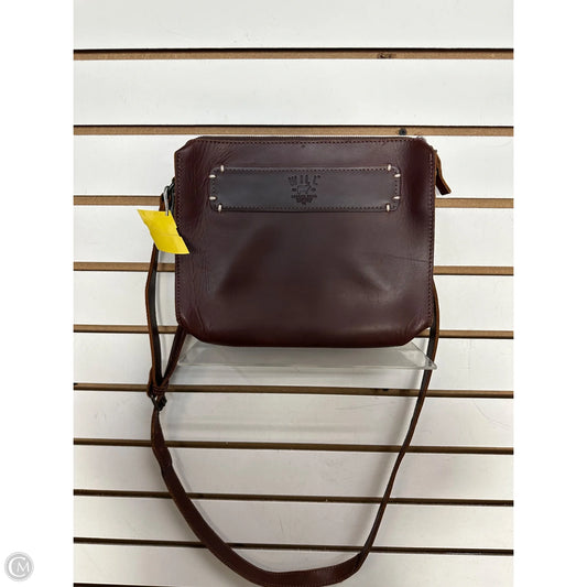 •Crossbody Leather By Will Leather Goods, Size: Medium