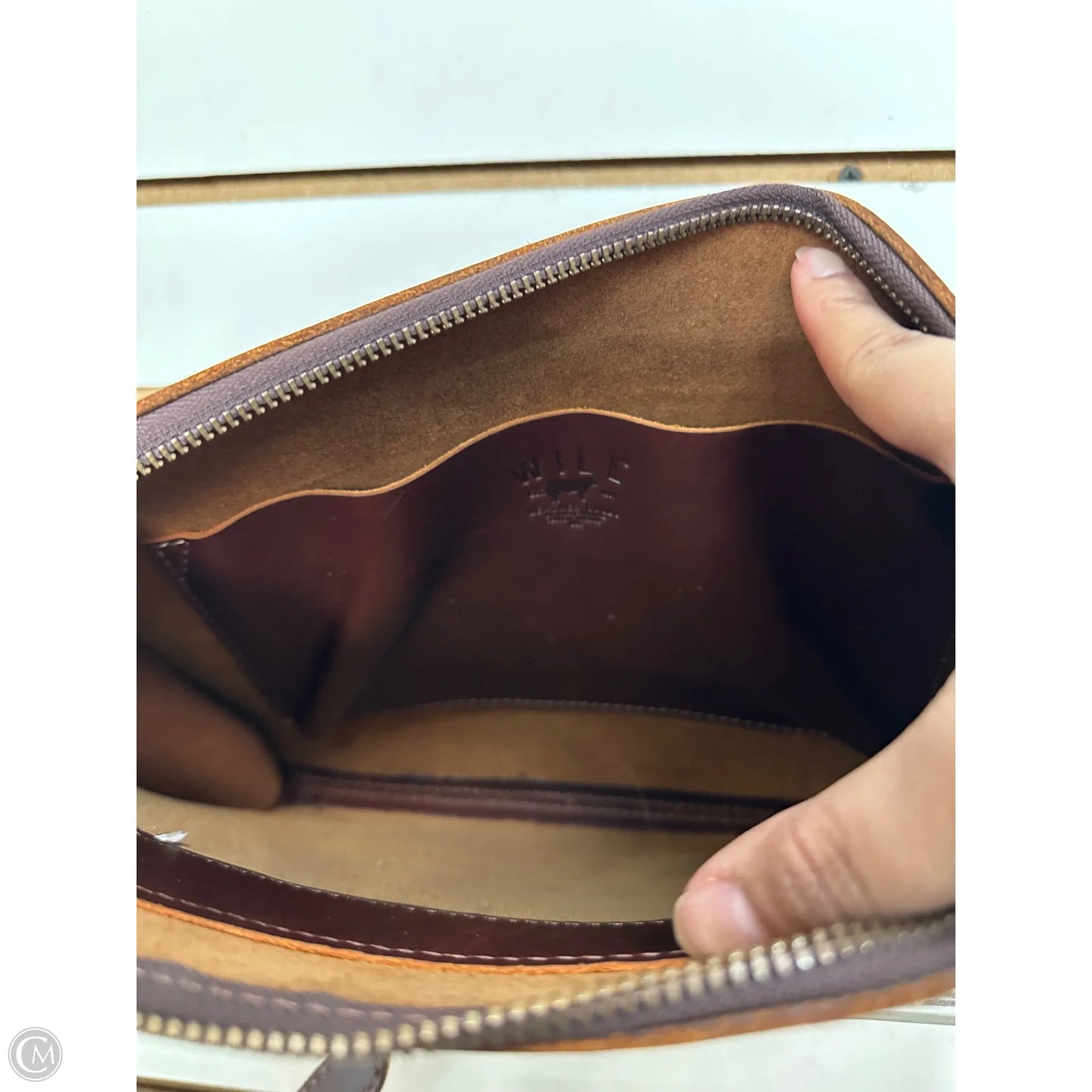 •Crossbody Leather By Will Leather Goods, Size: Medium