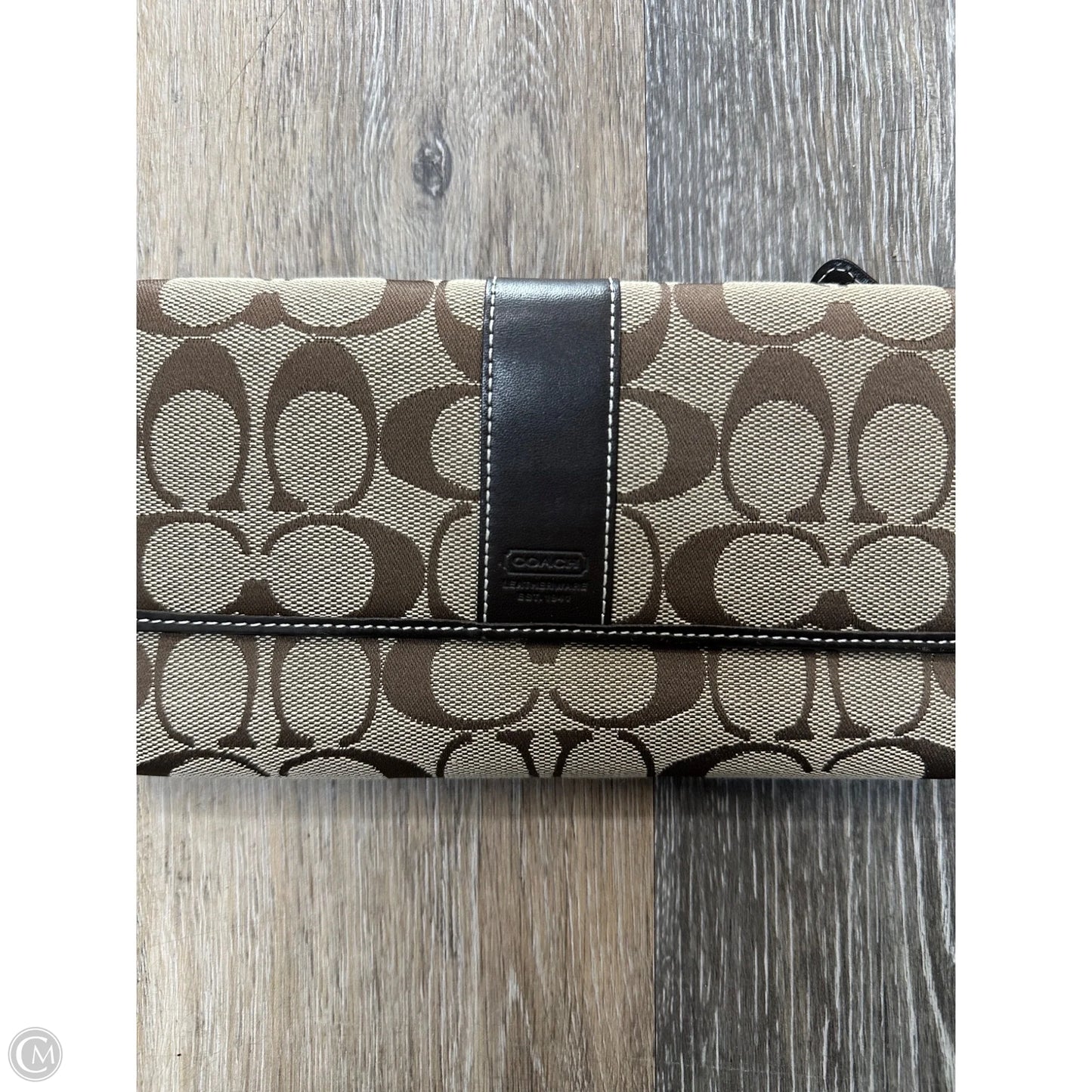 Wallet Designer By Coach, Size: Large