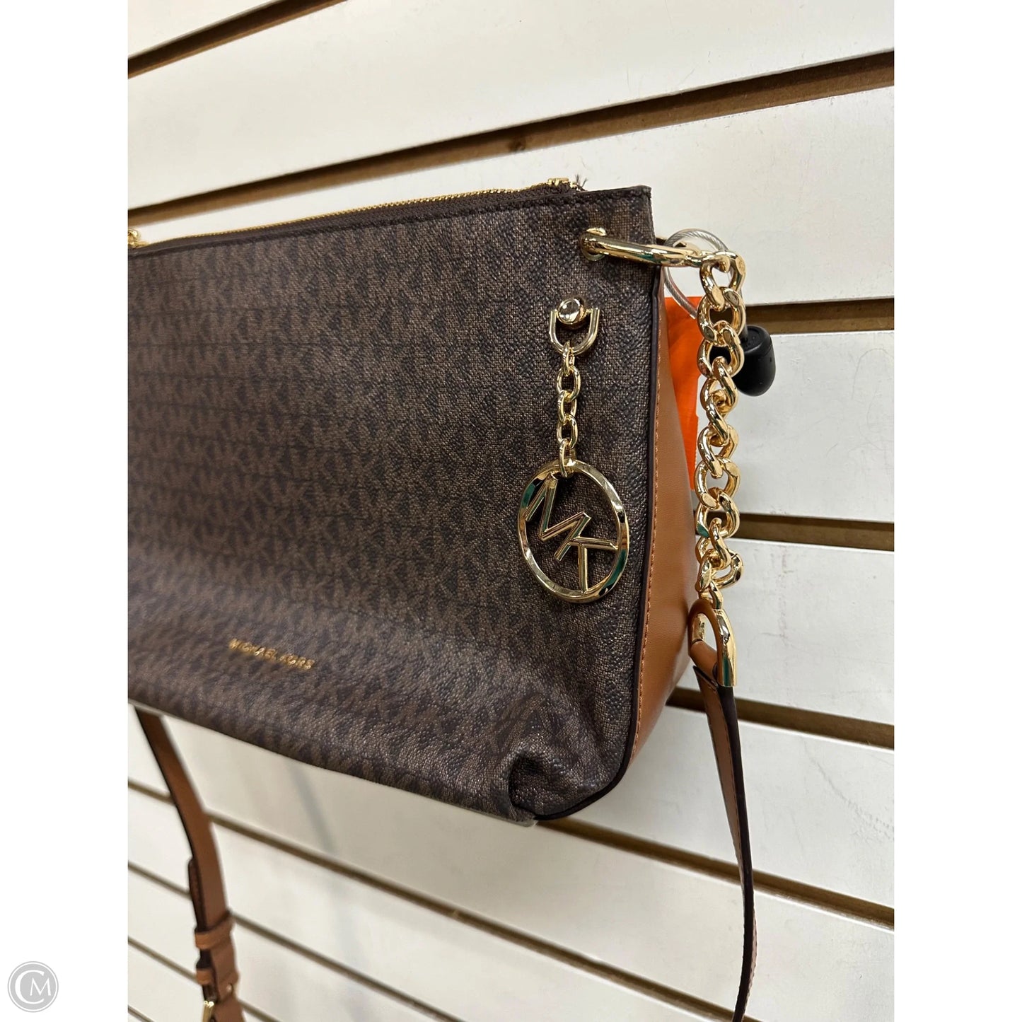 Crossbody Designer By Michael Kors, Size: Medium