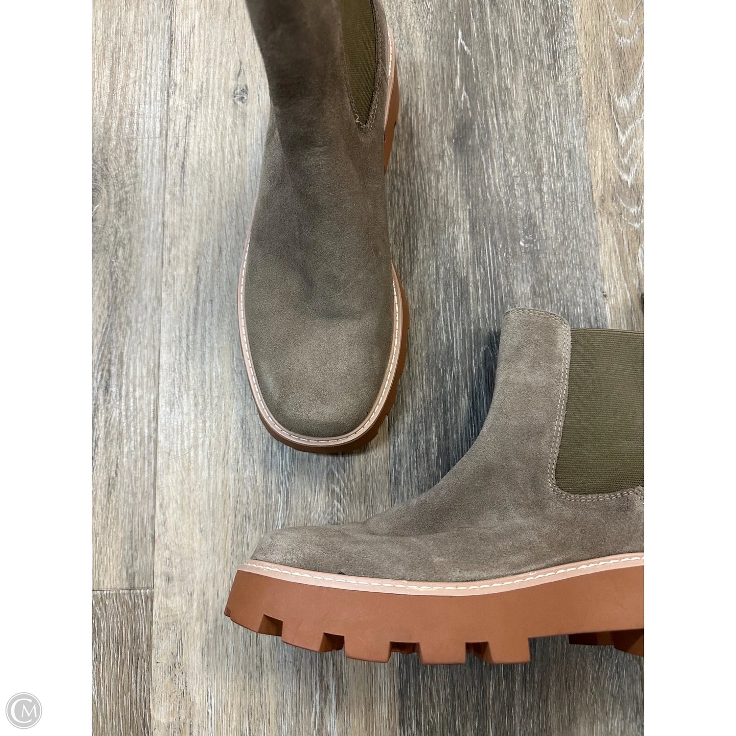 Boots Ankle Flats By Dolce Vita In Grey, Size: 9.5