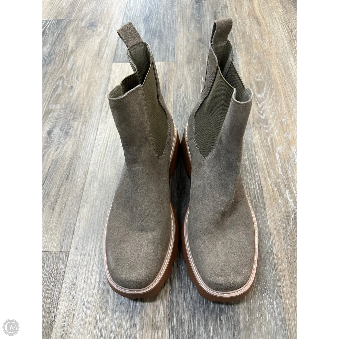 Boots Ankle Flats By Dolce Vita In Grey, Size: 9.5