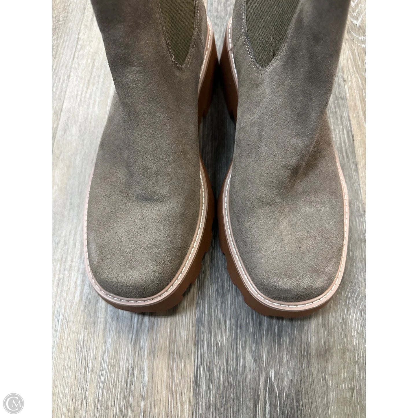 Boots Ankle Flats By Dolce Vita In Grey, Size: 9.5