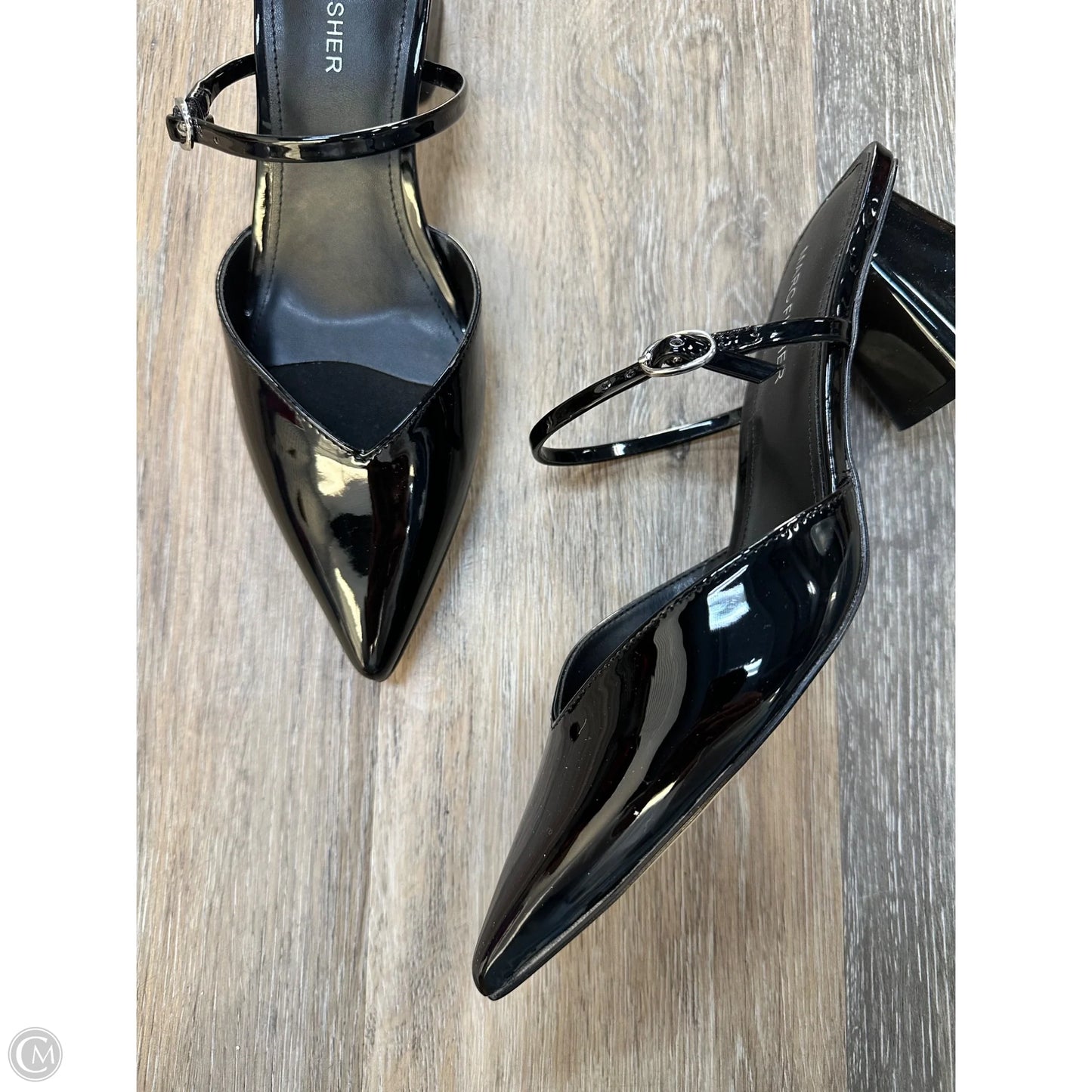 Shoes Heels Block By Marc Fisher In Black, Size: 8