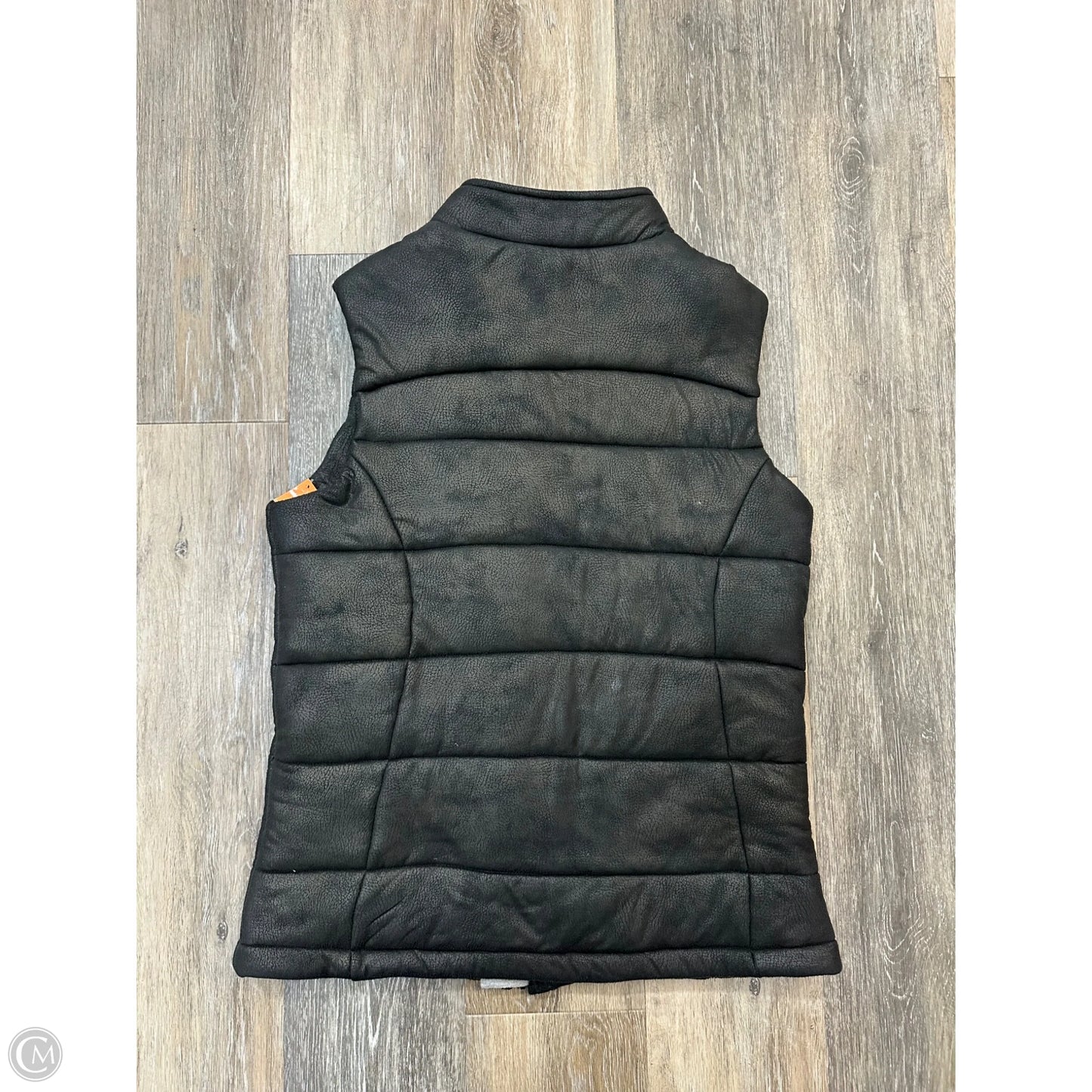 Vest Puffer & Quilted By Monrow In Black, Size: M