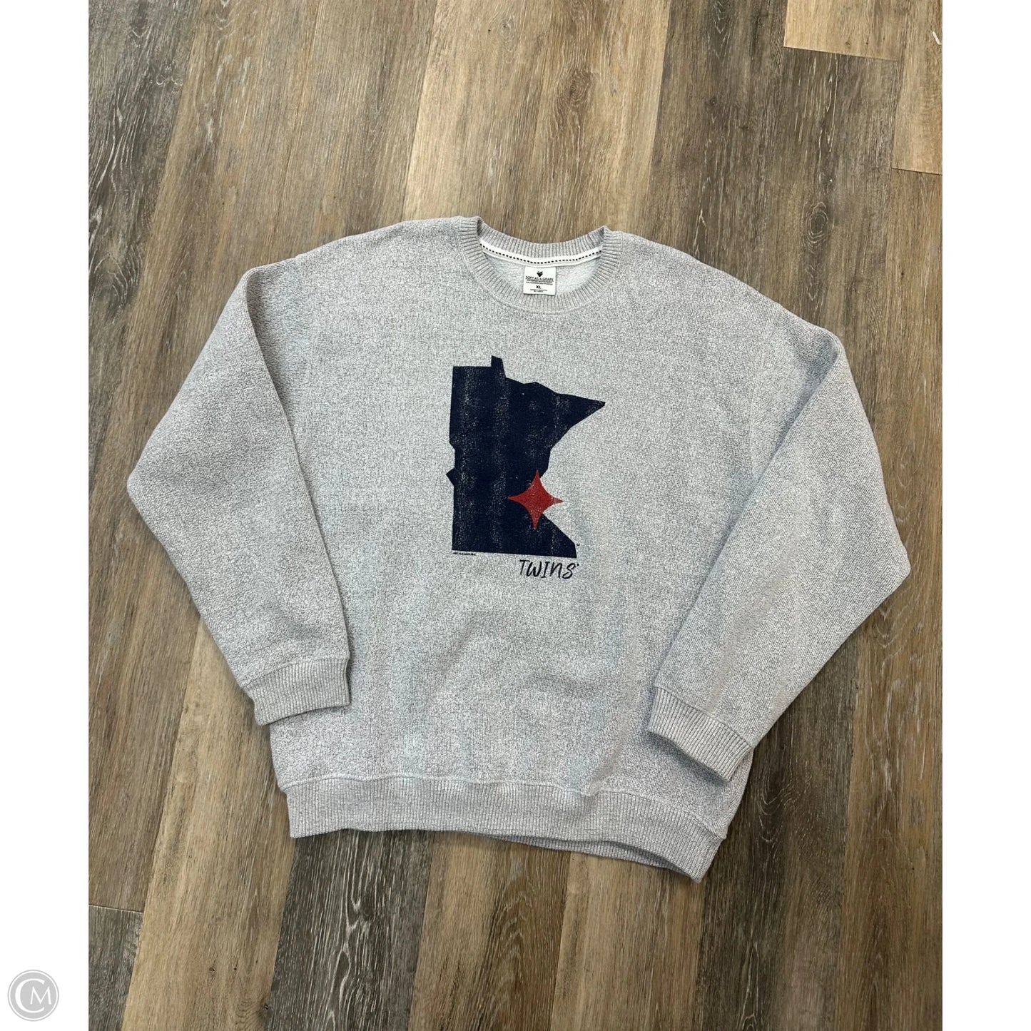 Sweater By Soft as a grape In Grey, Size: Xl