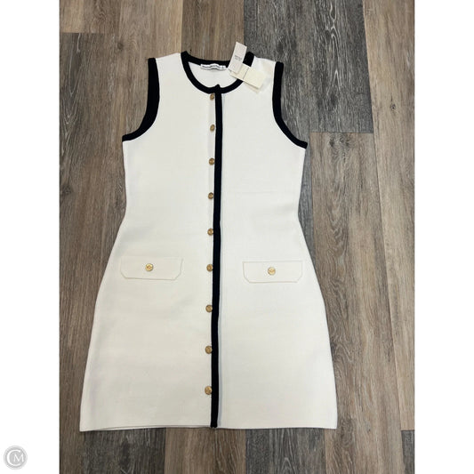 -Dress Casual Short By Abercrombie And Fitch In Cream, Size: S