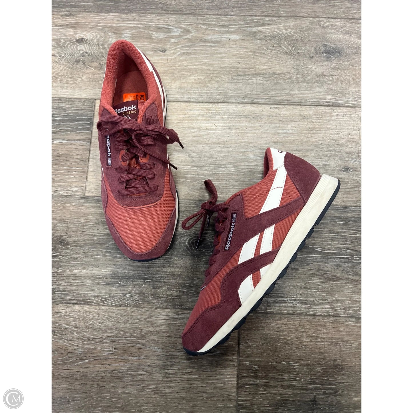 Shoes Athletic By Reebok In Red, Size: 8