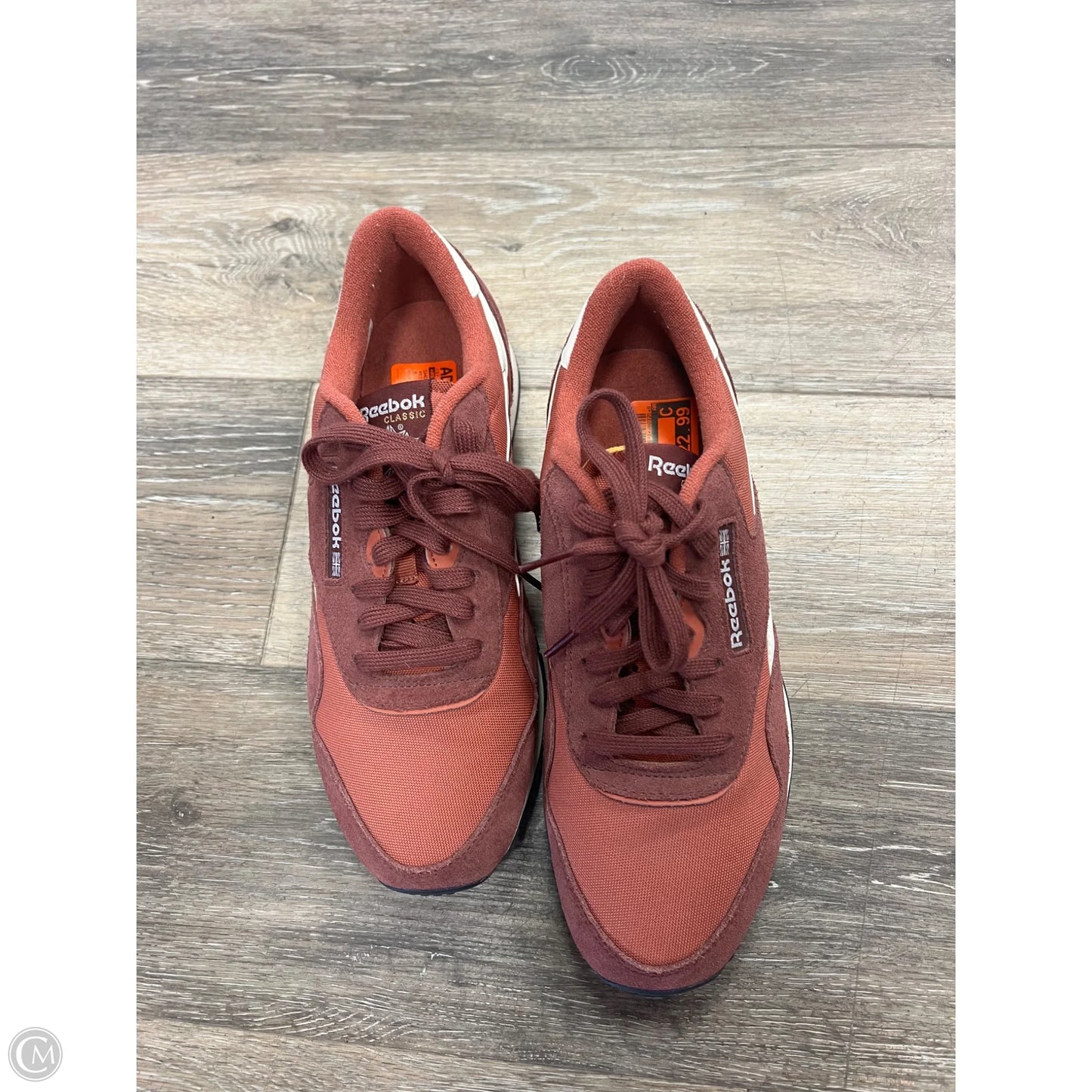 Shoes Athletic By Reebok In Red, Size: 8