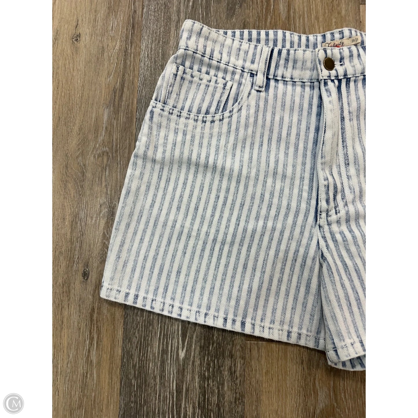Shorts By Faherty In Blue Denim, Size: 8