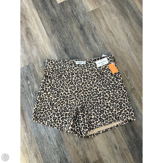 Shorts By Abercrombie And Fitch In Animal Print, Size: 10