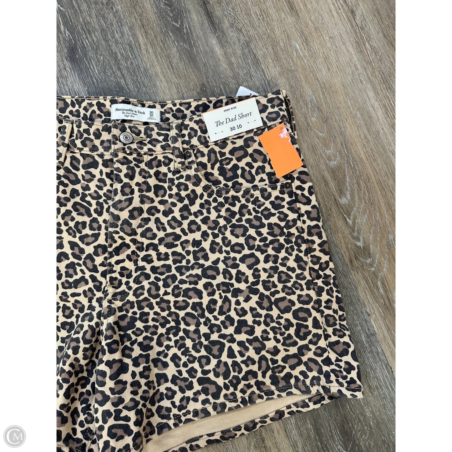 Shorts By Abercrombie And Fitch In Animal Print, Size: 10