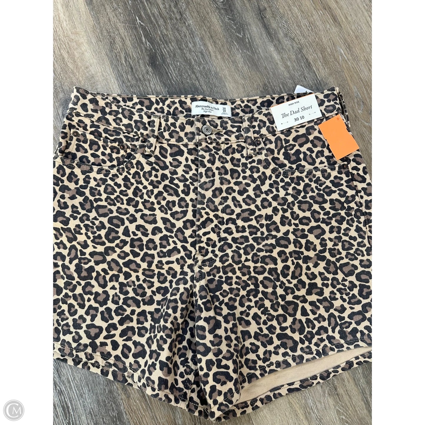 Shorts By Abercrombie And Fitch In Animal Print, Size: 10