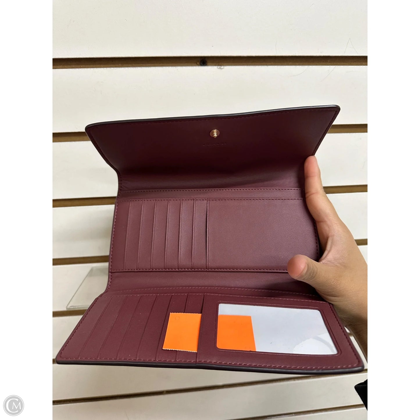 Wallet Designer By Coach, Size: Large