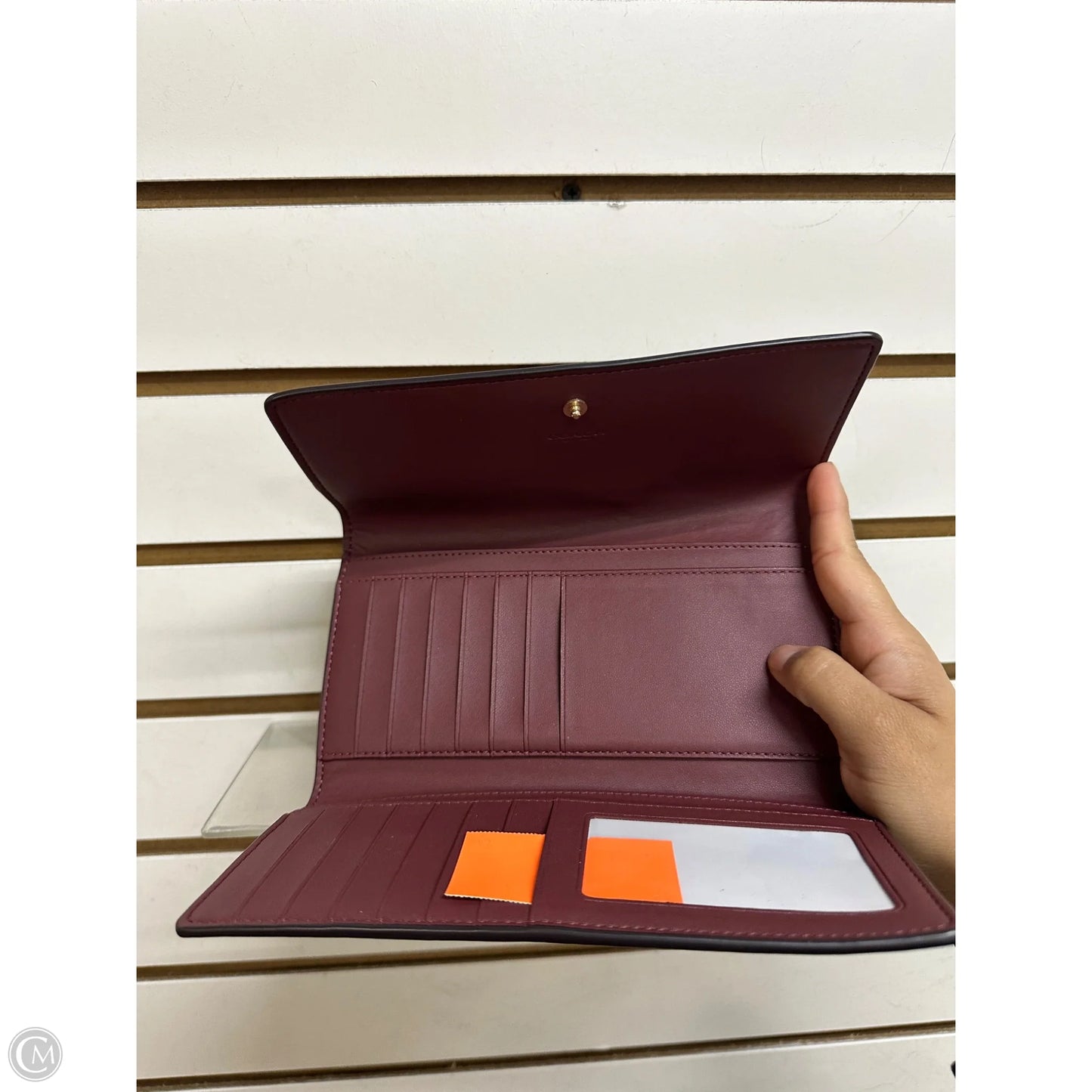 Wallet Designer By Coach, Size: Large