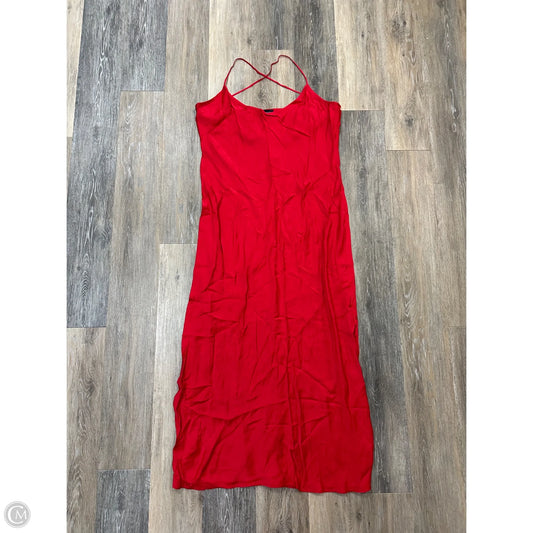 Dress Party Long By J. Crew In Red, Size: 16