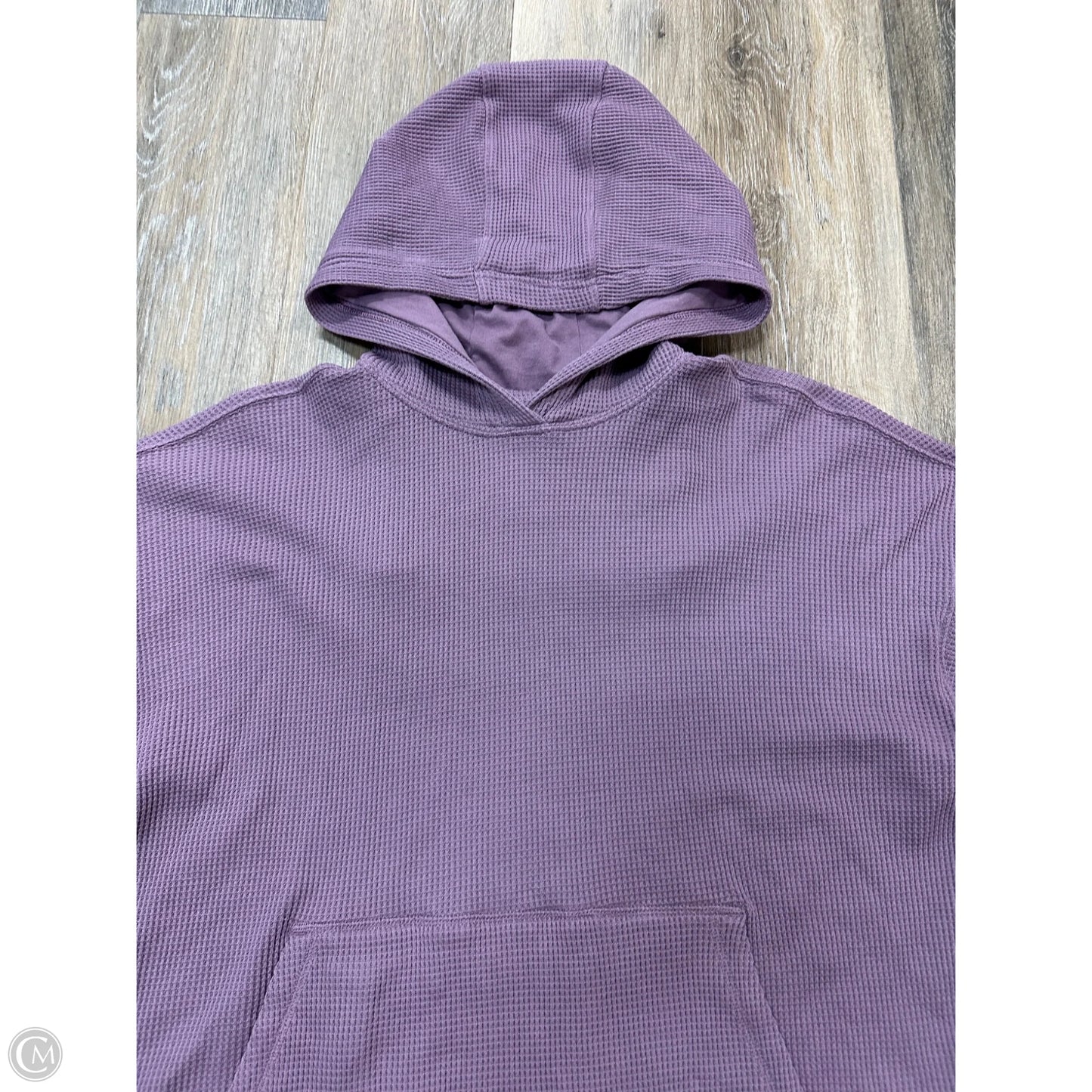 Athletic Sweatshirt Hoodie By Under Armour In Purple, Size: M