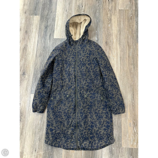 Coat Puffer & Quilted By Joules In Floral Print, Size: 4
