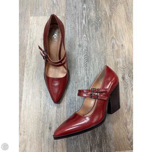 Shoes Heels Block By Vince Camuto In Red, Size: 7