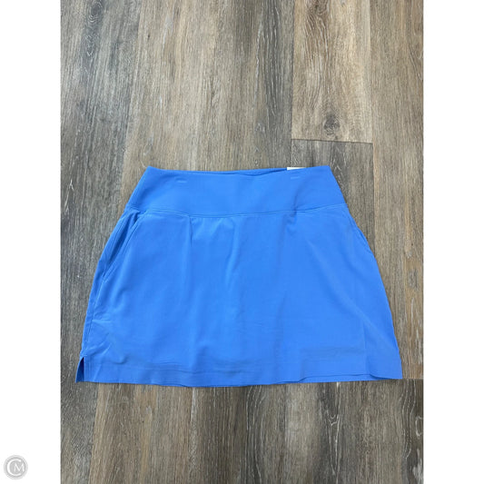 Athletic Skort By Puma In Blue, Size: S