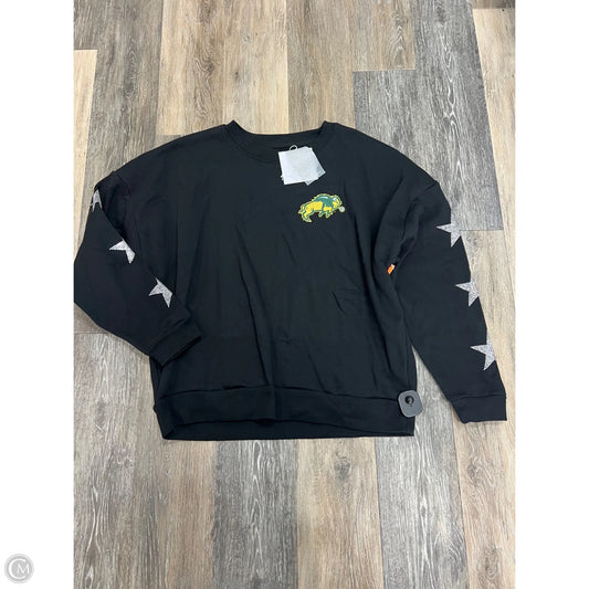 Athletic Sweatshirt By GAMEDAY Couture In Black, Size: S