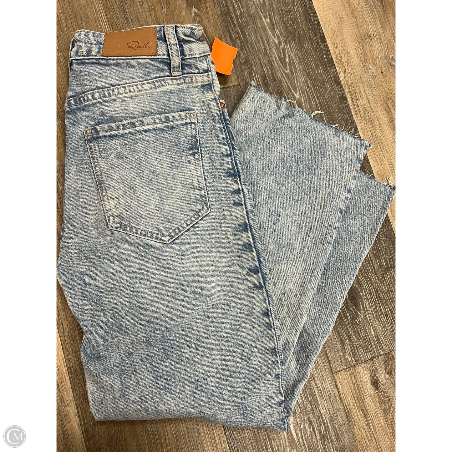 Jeans Straight By Rails In Blue Denim, Size: 0