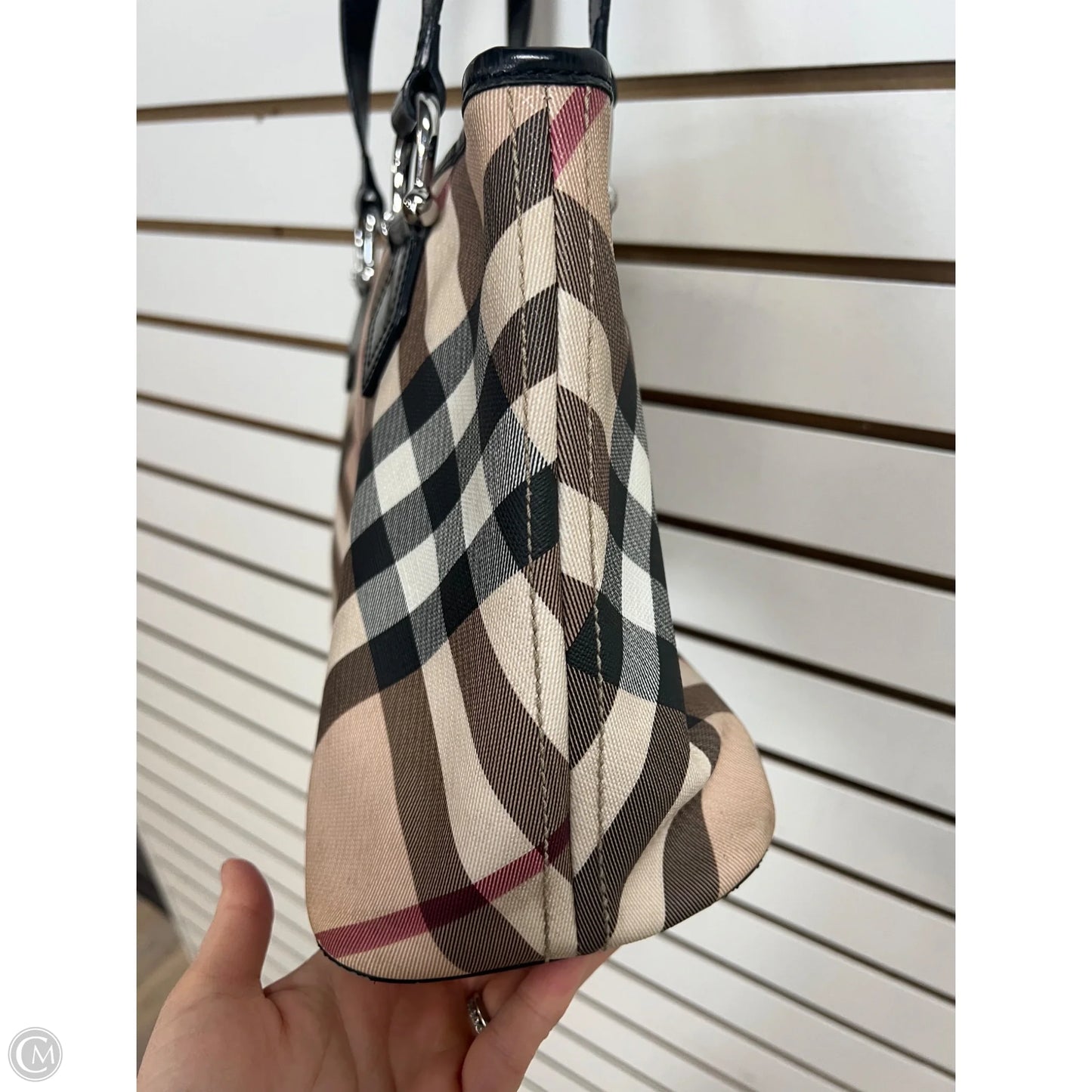 Handbag Luxury Designer By Burberry, Size: Medium